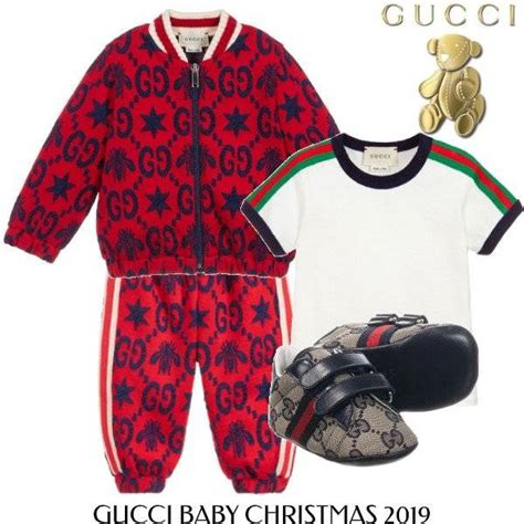 gucci outfits for baby|baby Gucci jogging suits.